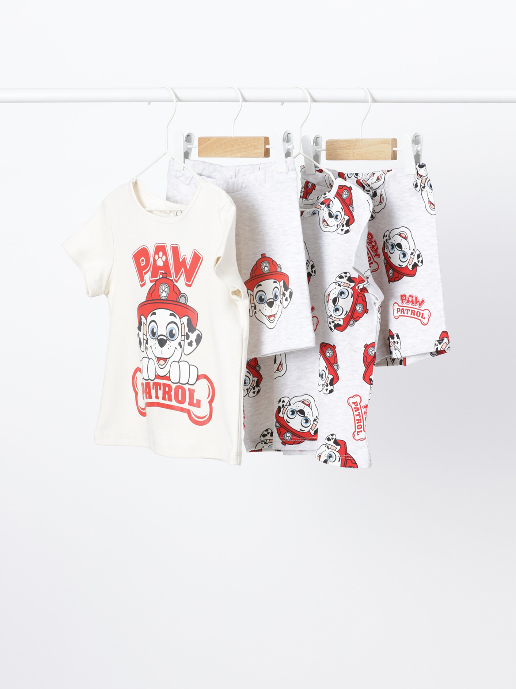 PACK DE 2 CONJUNTOS DE PIJAMAS ESTAMPADOS La Patrulla Canina