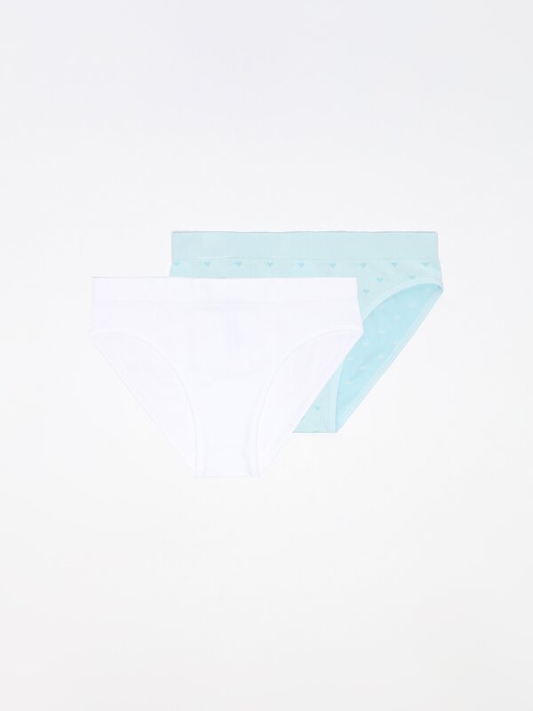 Pack of 2 seamless briefs