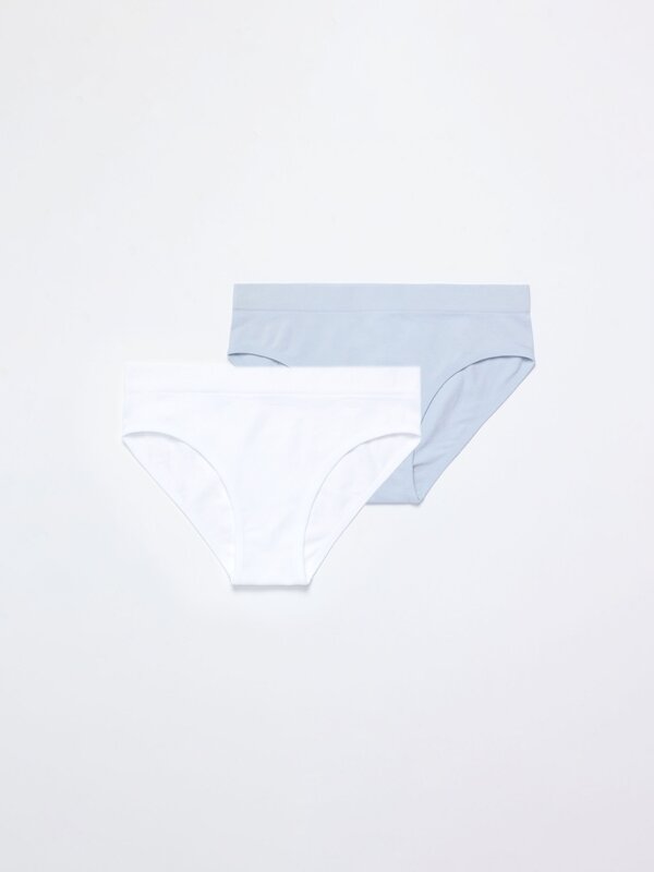 Pack of 2 seamless briefs
