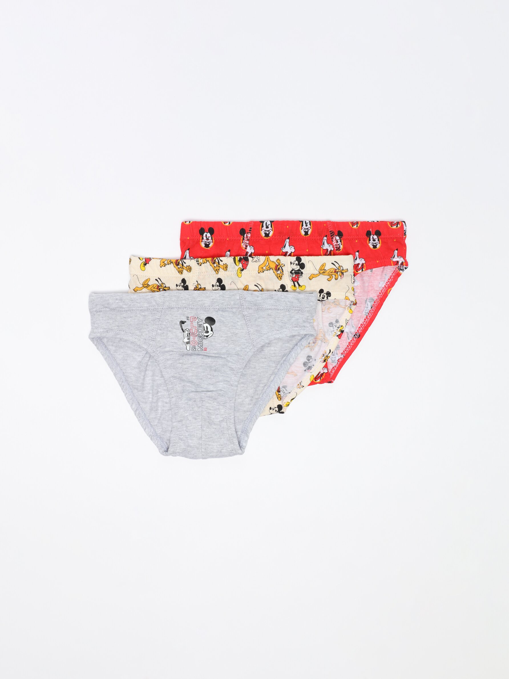 Buy Disney Minnie Mouse Print Briefs with Elasticated Waistband