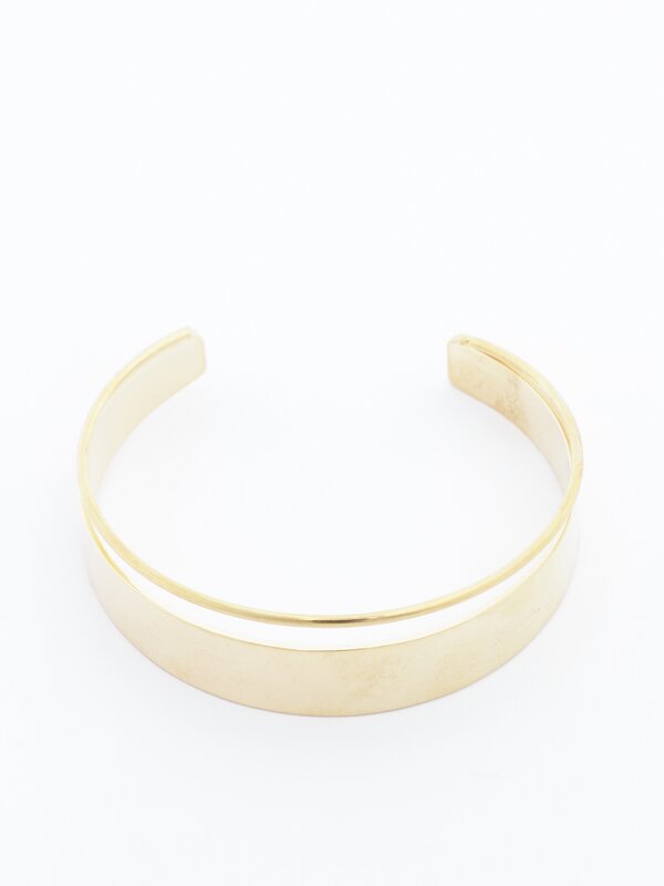 Rigid double bracelet