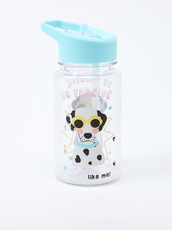 Dalmatian print bottle