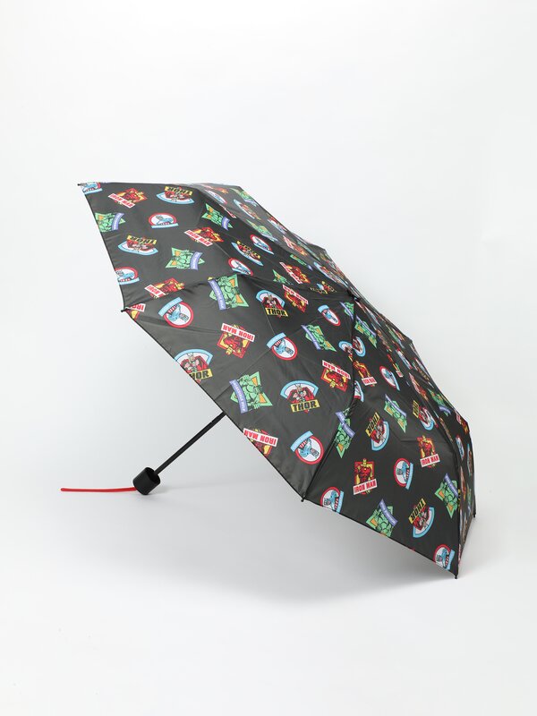 ©Marvel Süper Kahramanlar desenli katlanır şemsiye