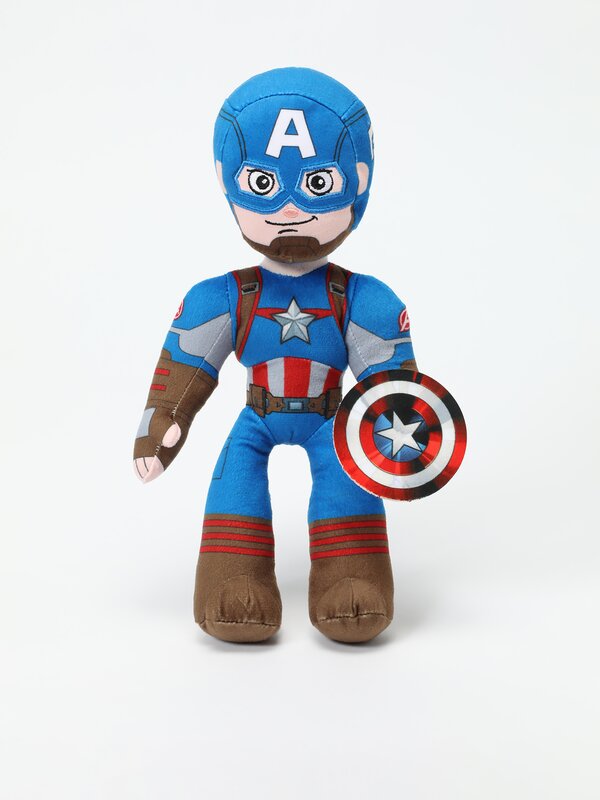 Peluche articulado Capitán América ©Marvel