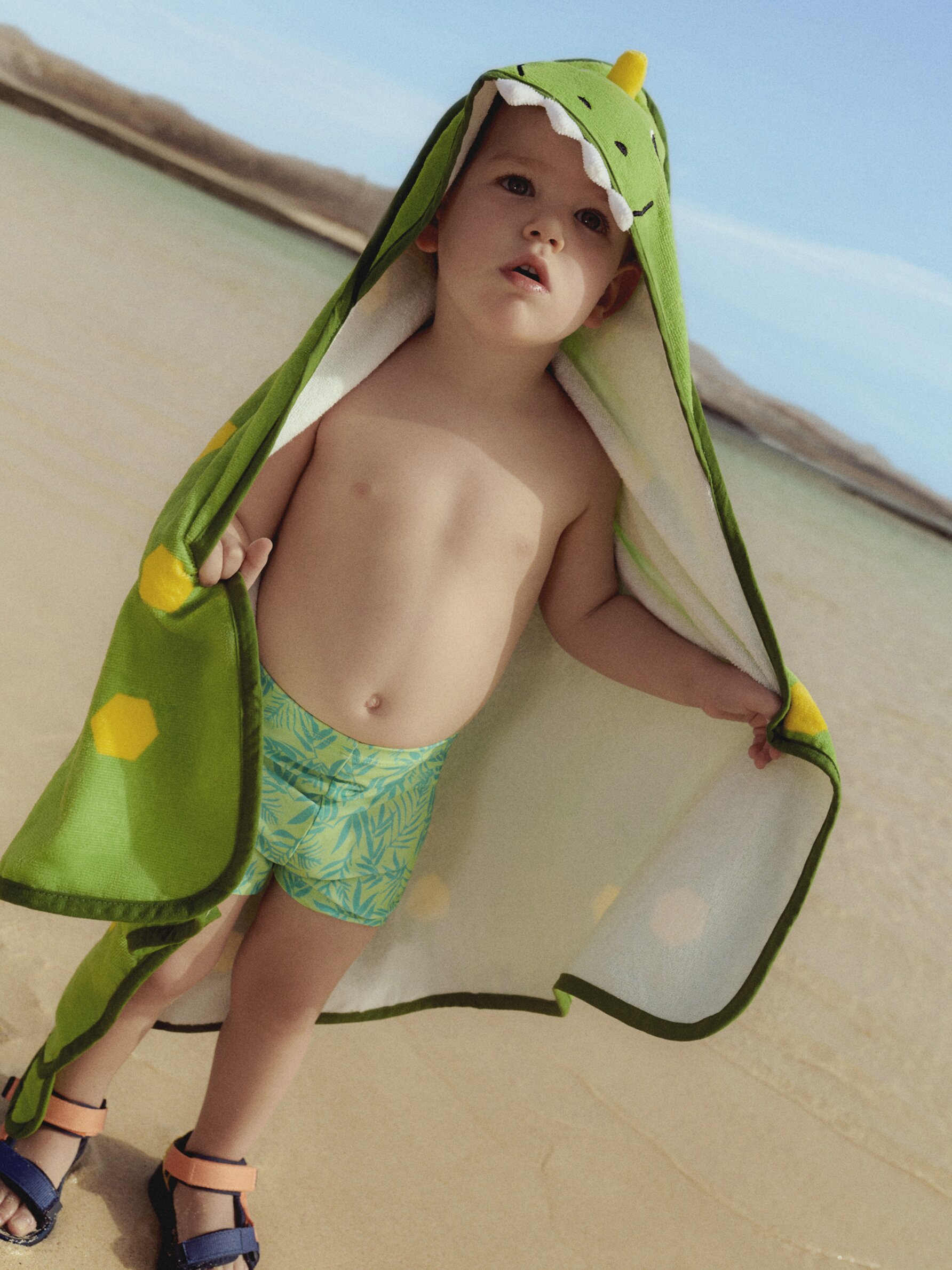 Dinosaur towel hot sale