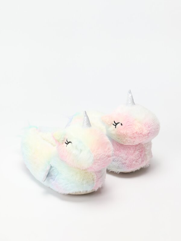 Unicorn house slippers - For Girls - CHRISTMAS STORE 🎄 - Girl - Kids ...