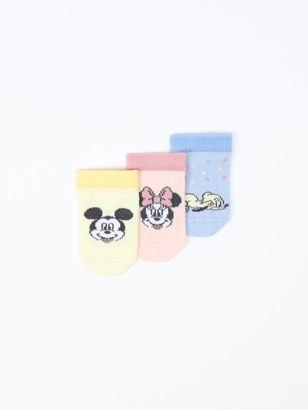 Pack de 3 pares de meias Minnie Mouse ©Disney