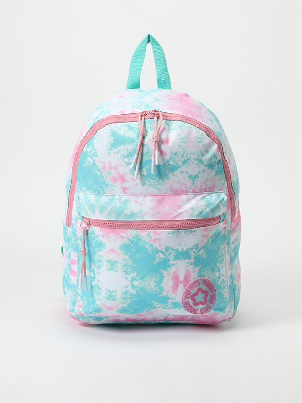 Tie-dye backpack