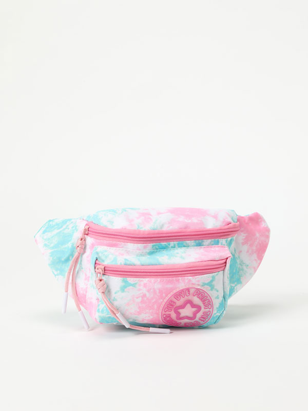 Tie-dye belt bag