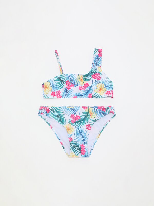 2-piece asymmetric bikini set