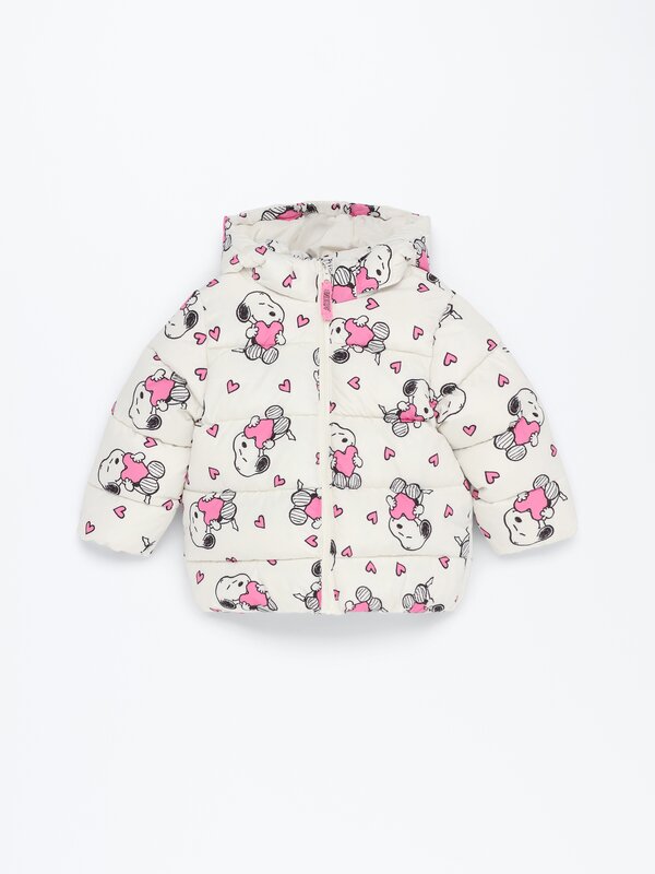 Snoopy Peanuts™ puffer jacket Coats Jackets CLOTHING Baby Girl