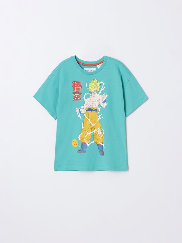 Goku SuperSaiyan Dragon Ball print T-shirt