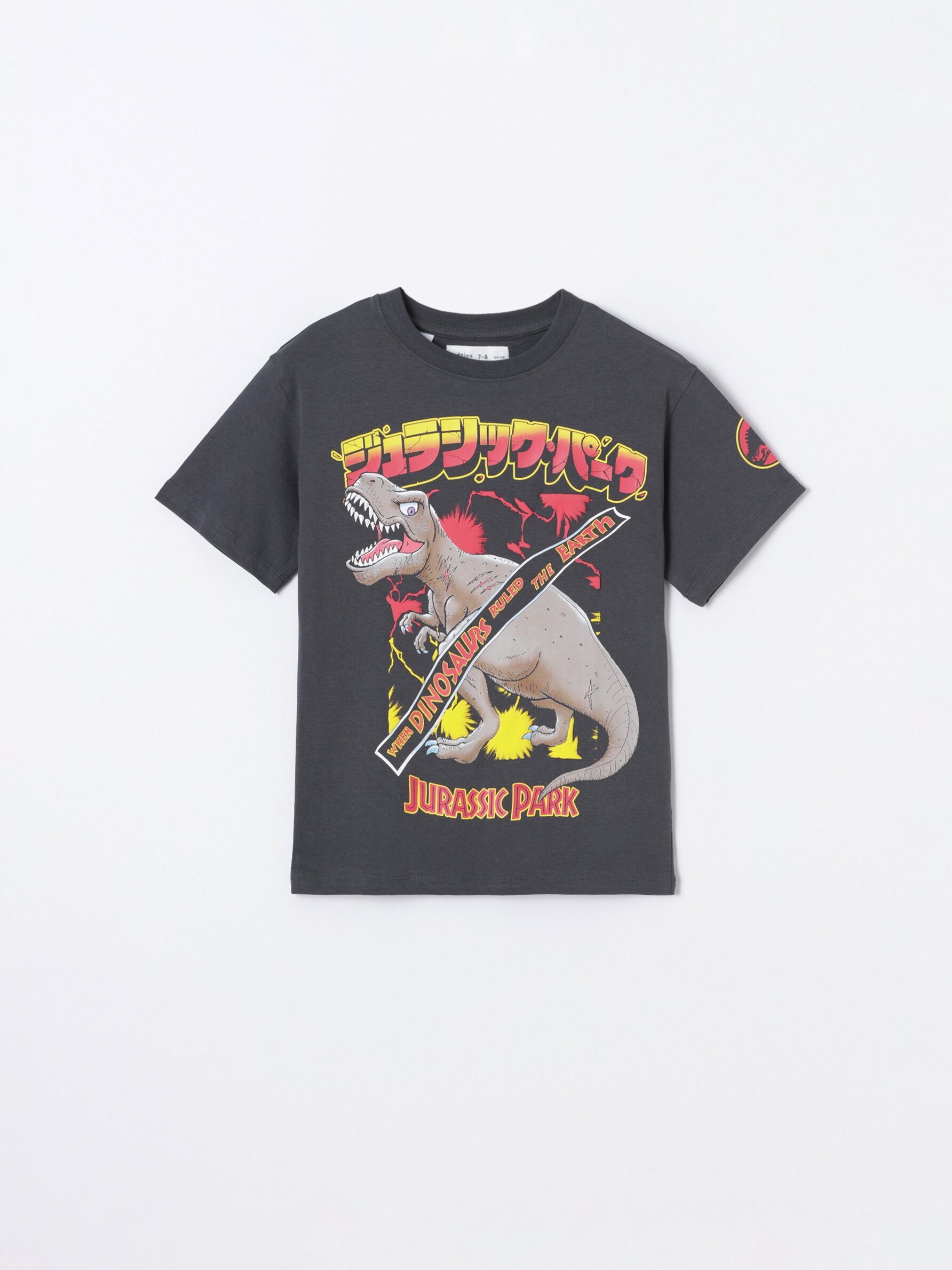 Camiseta estampado Jurassic Park ©Universal - Colaboraciones - Camisetas - ROPA - Niño | 4 - 14 años - Niños | Lefties ESPAÑA