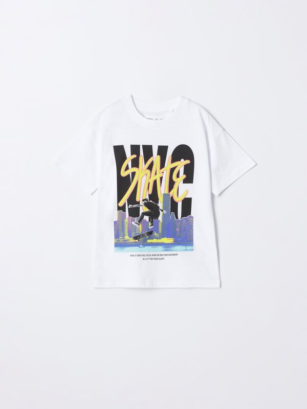 Photo print T-shirt