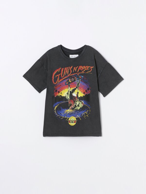 Guns & Roses ©Universal print T-shirt