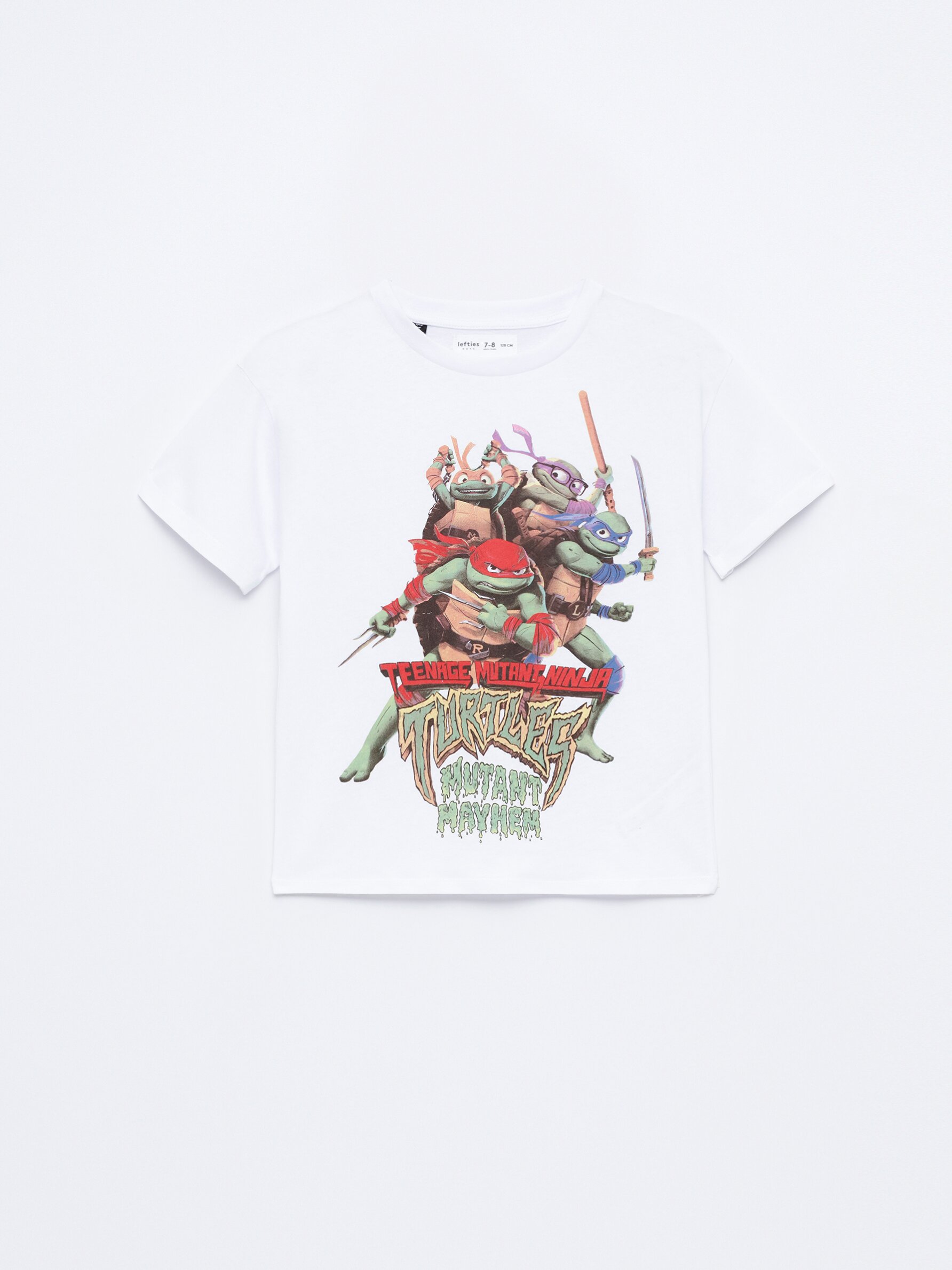 Camiseta Tartarugas Ninja Infantil Personalizada