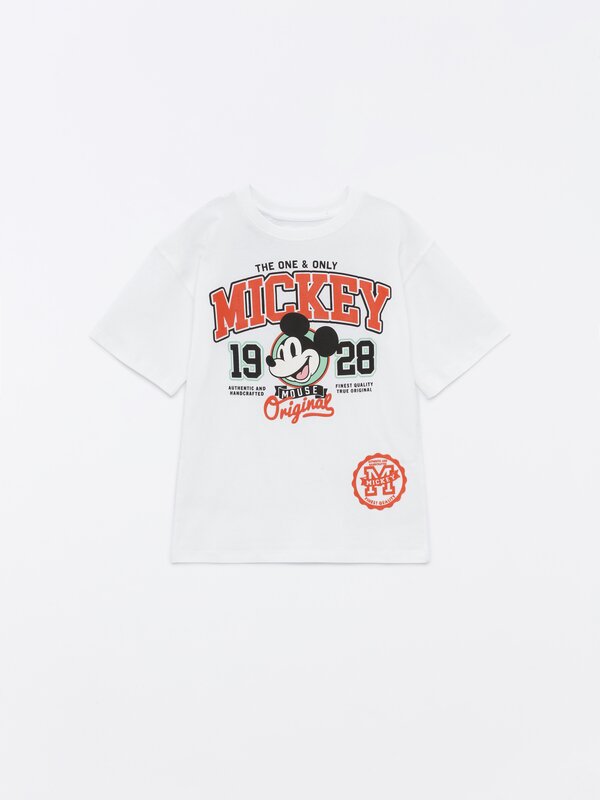 Camiseta de manga curta Mickey Mouse ©Disney