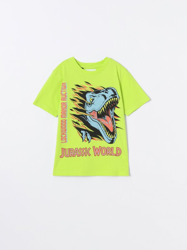 Camiseta estampado Jurassic Park