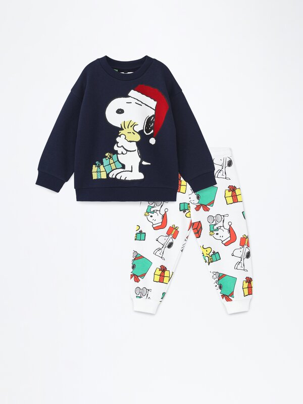 Conxunto de 2 pezas do Nadal de Snoopy Peanuts™