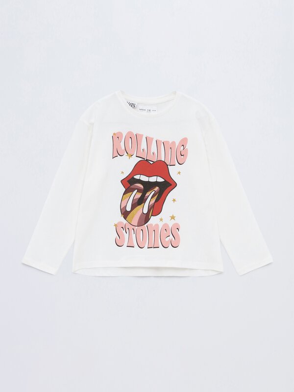 T-shirt estampada Rolling Stones ©Universal