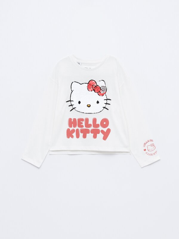 Hello Kitty ©SANRIO estanpatudun kamiseta