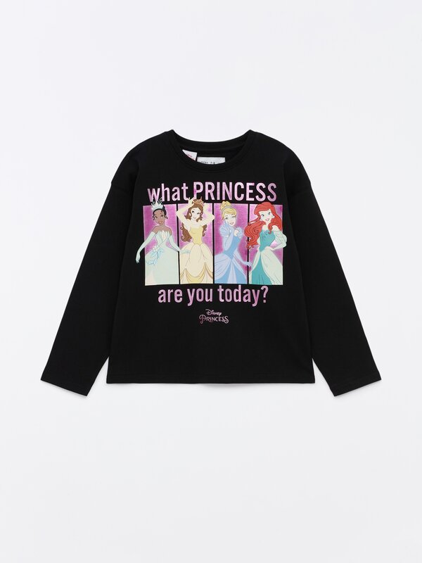 T-shirt de manga comprida das Princesas ©Disney