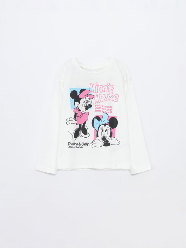 T-shirt estampada da Minnie Mouse ©Disney