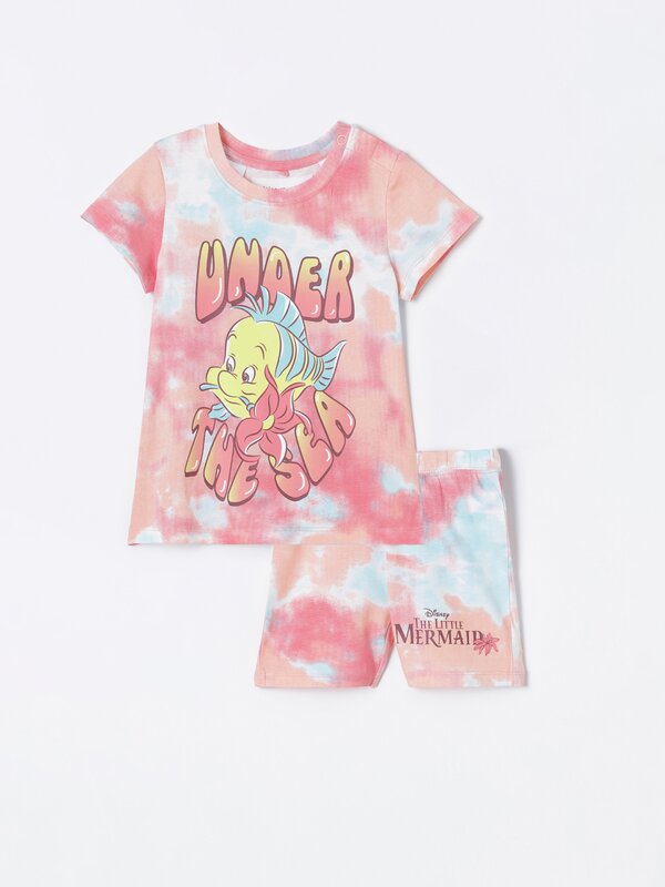 The Little Mermaid ©Disney T-shirt and shorts set