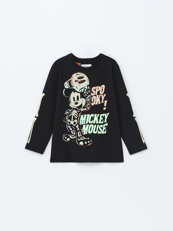 Mickey mouse shirt long 2025 sleeve