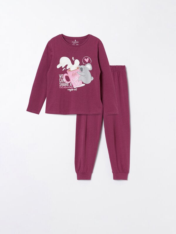 Printed pyjamas Pyjamas UNDERWEAR PYJAMAS Girl Kids