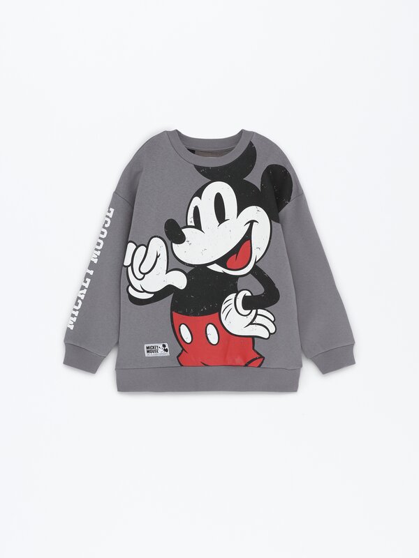 Camiseta maxiestampado Mickey Mouse ©Disney