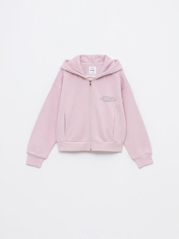 Printed tracksuit jacket