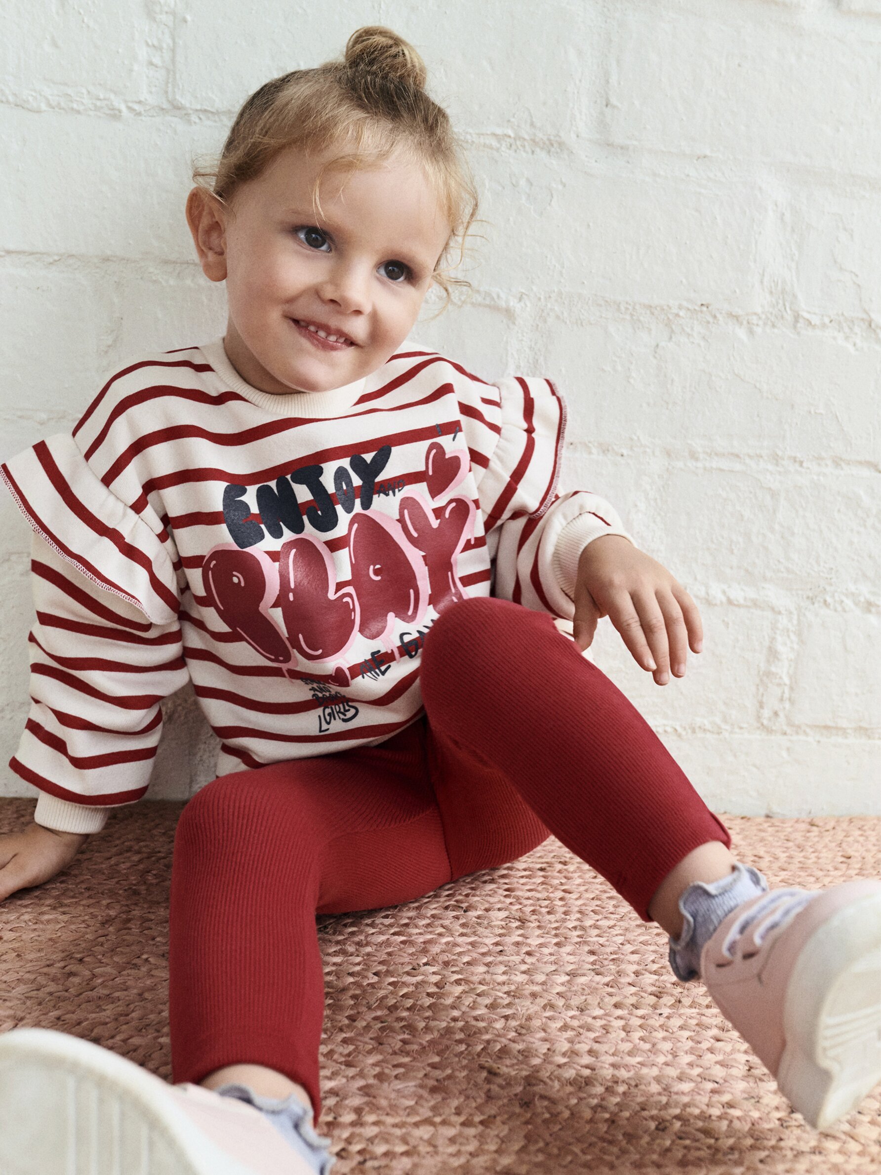 Conjunto mallas y sudadera niña on sale