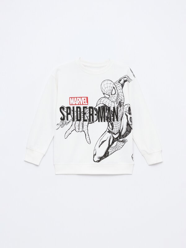 Spiderman ©Marvel baskılı sweatshirt
