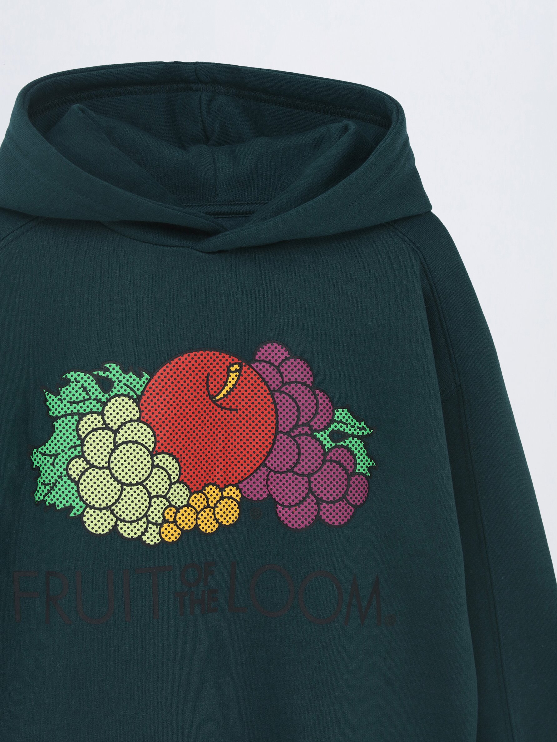 Printed Fruit of the Loom® hoodie