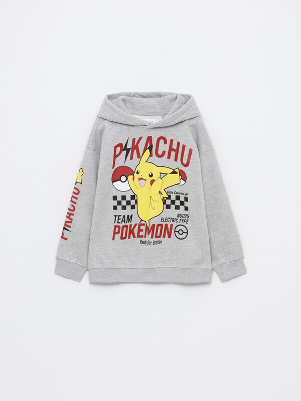 Pikachu Pokémon™ baskılı sweatshirt