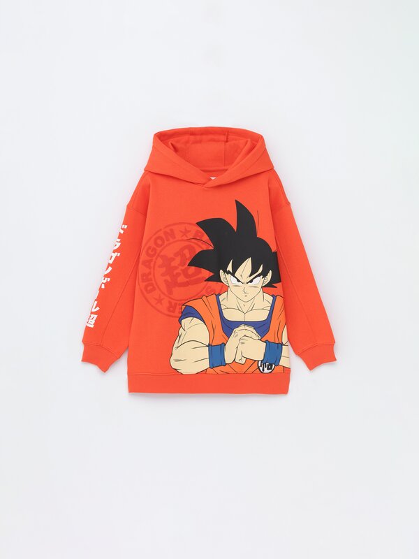 Orange dragon clearance ball z hoodie