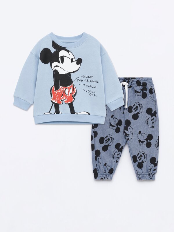Conjunto de sweatshirt e calças do Mickey Mouse ©Disney
