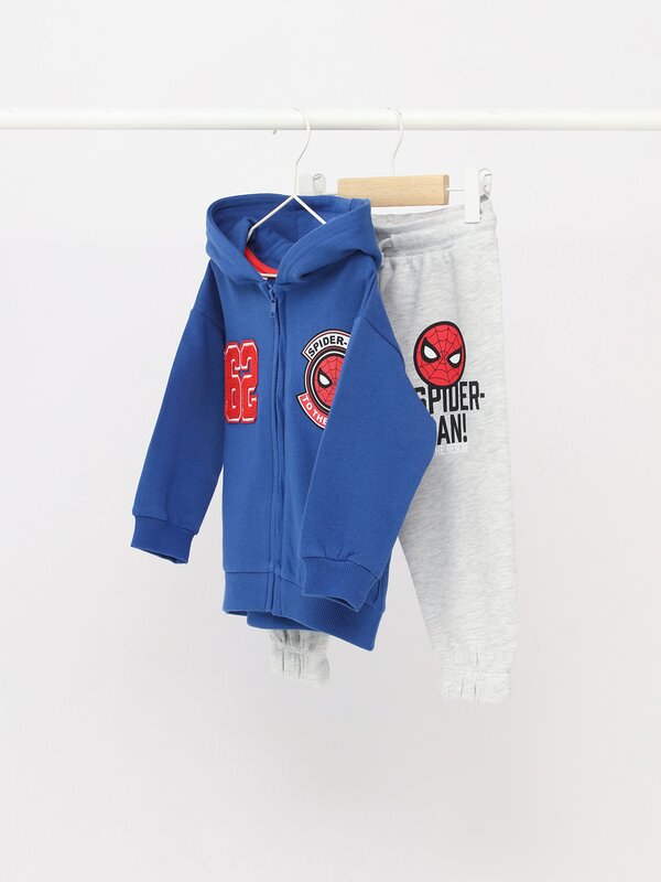 Conjunto sudadera y pantalón Spiderman ©Marvel
