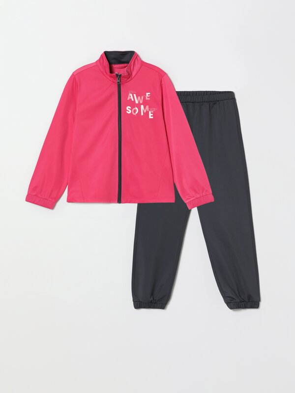 Sporty tracksuit set
