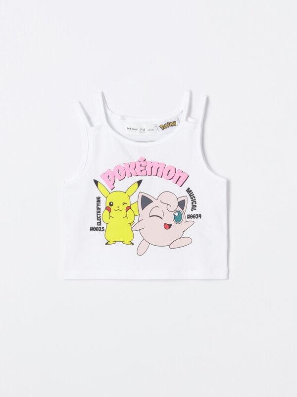 Pokémon™ print vest top