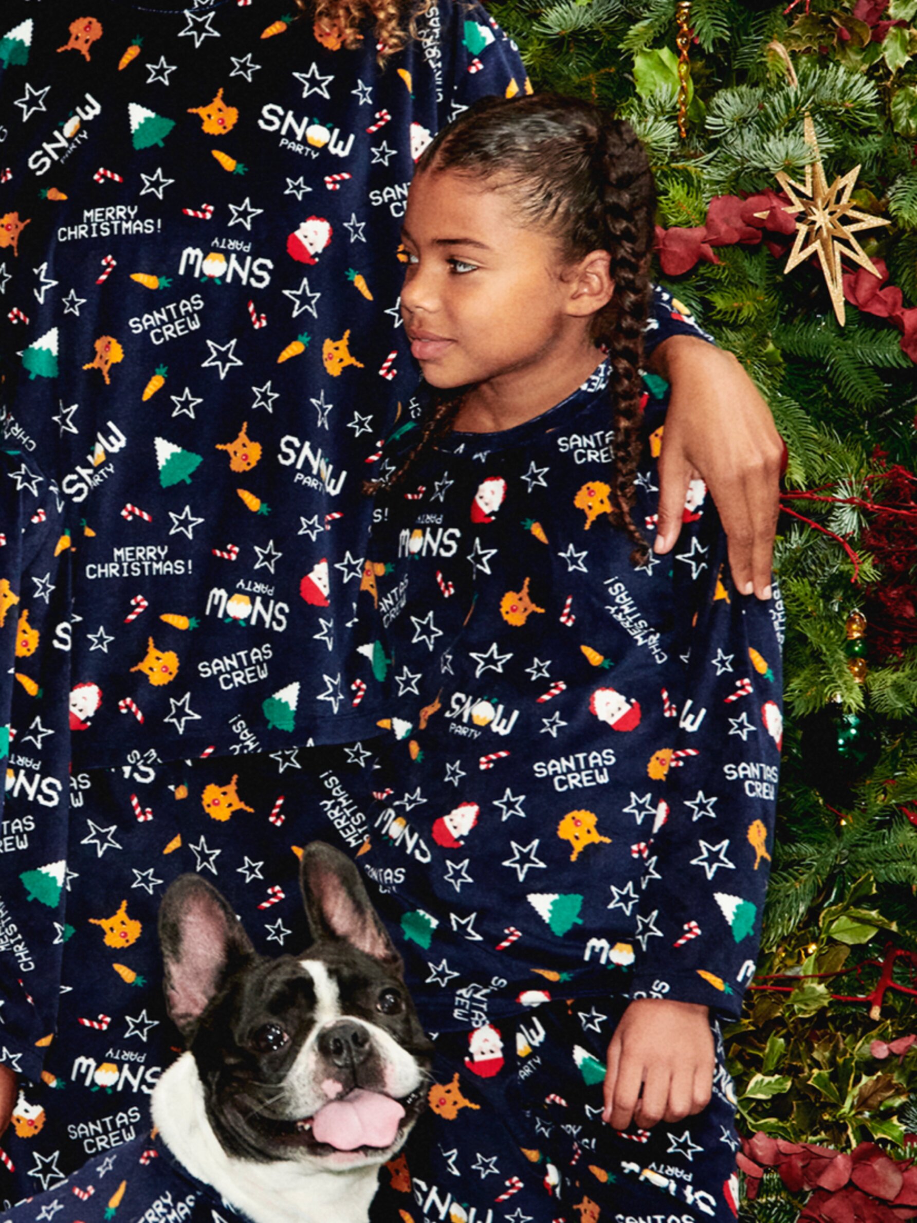 Kids hot sale velvet pyjamas