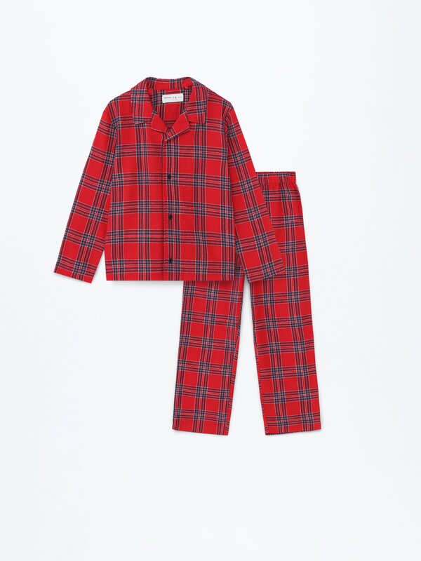 Haurrak | Pijama familiar koadrodun pertsonalizagarria
