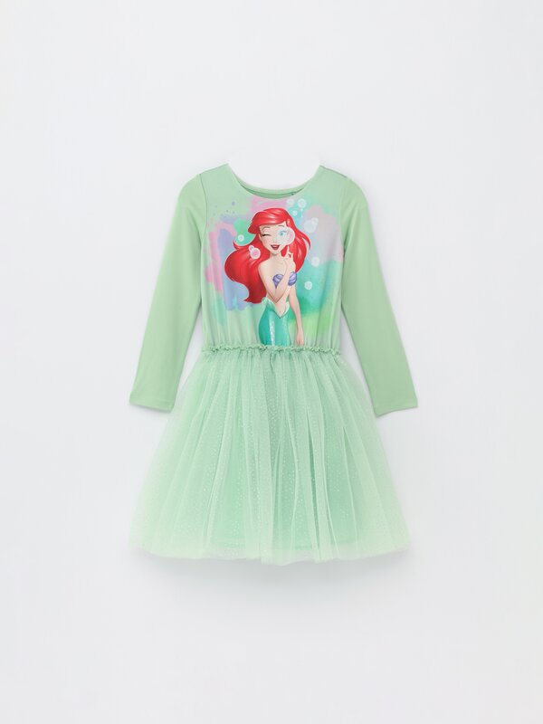 The Little Mermaid ©Disney dress with a tulle skirt