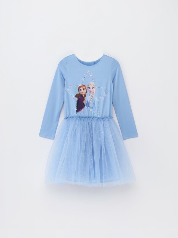 Frozen ©Disney dress with a tulle skirt