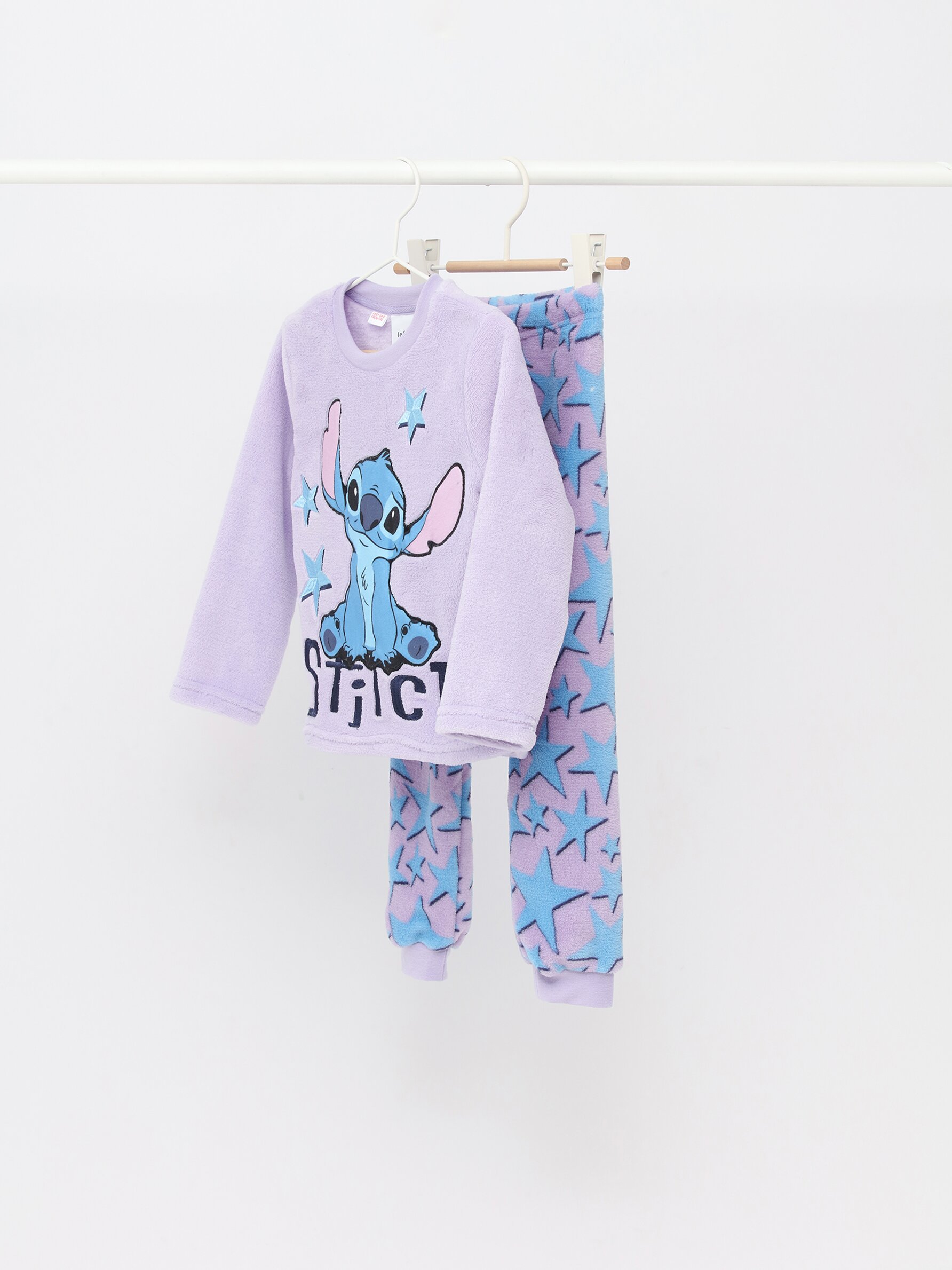 Stitch Disney fuzzy pyjamas NEW IN Girl Kids Lefties Israel