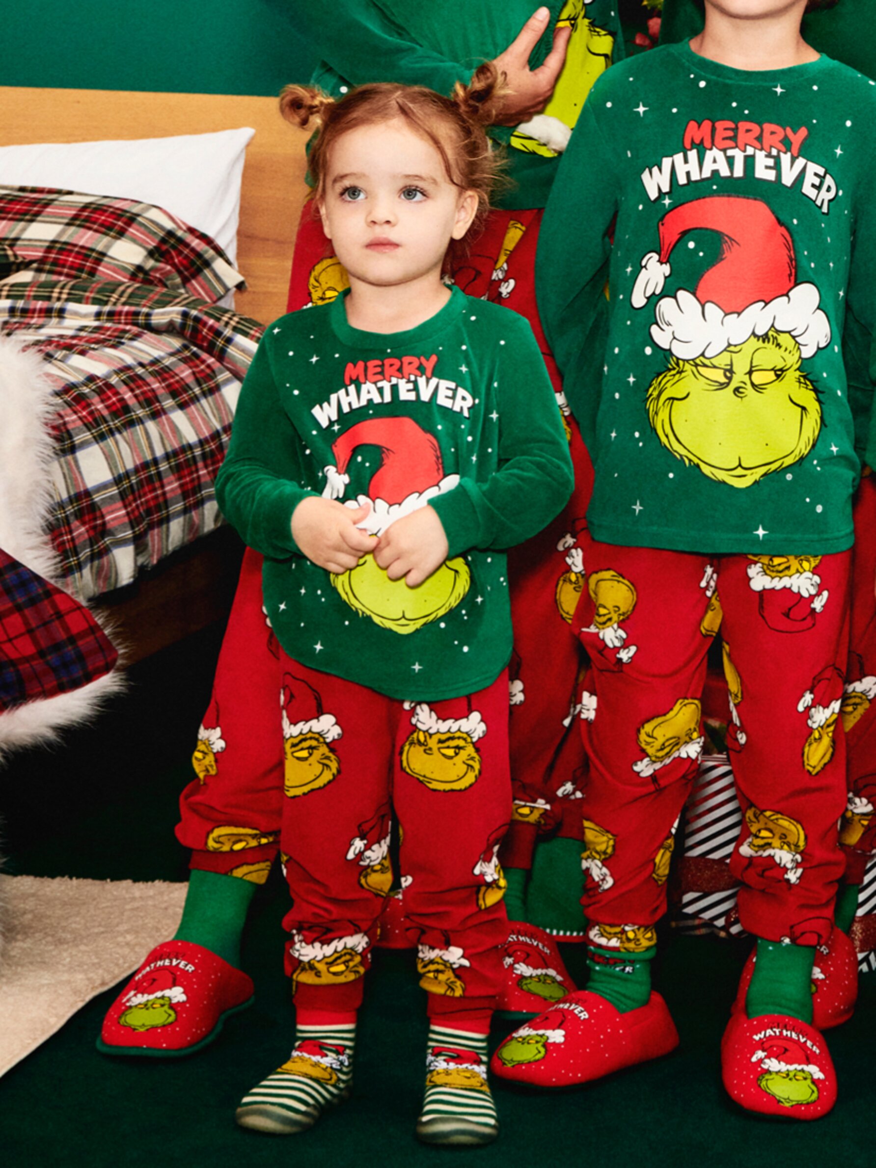 Green shop grinch pyjamas