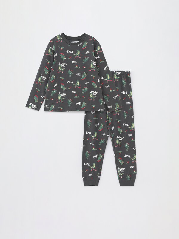 Printed pyjamas