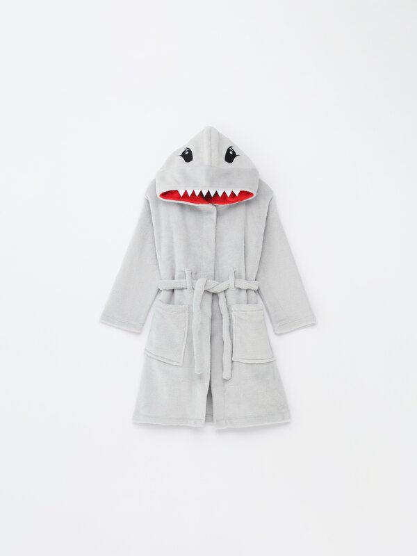 Shark dressing gown