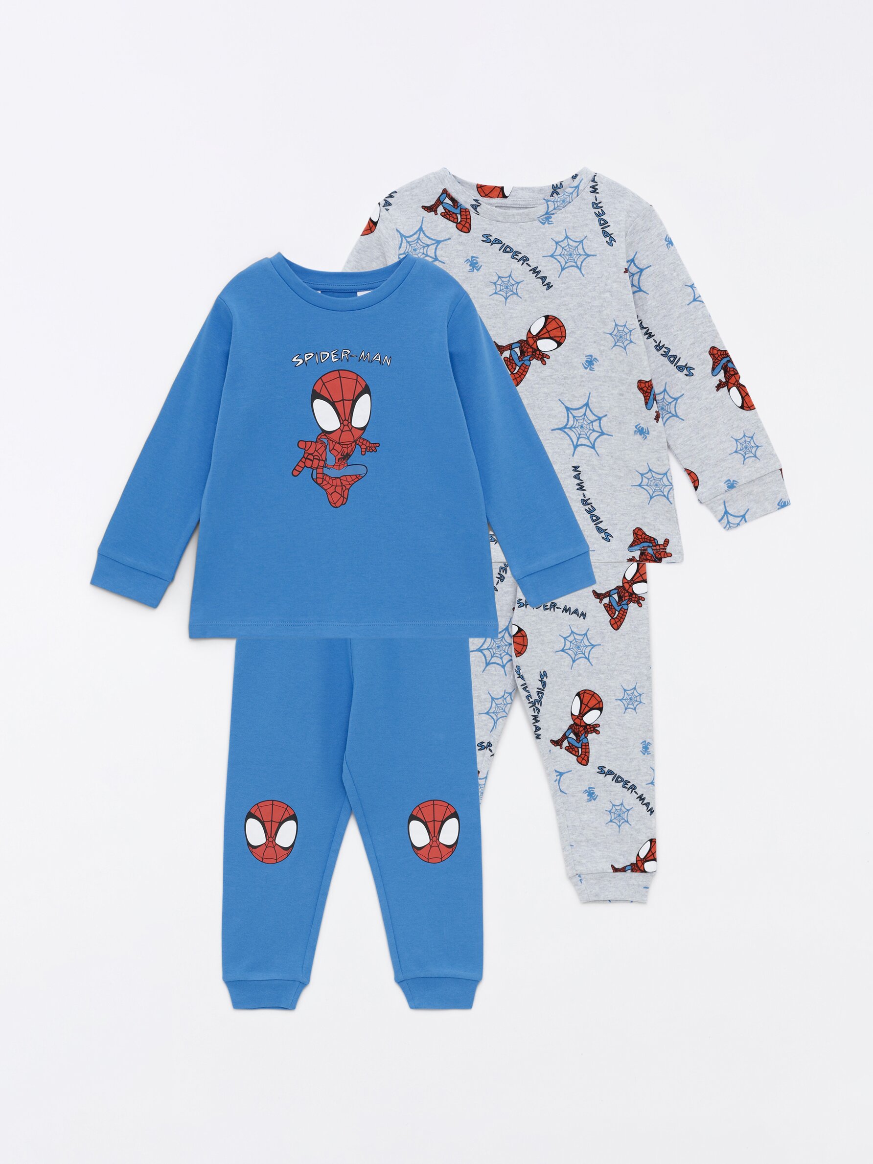 2 pack of Spiderman Marvel pyjama sets